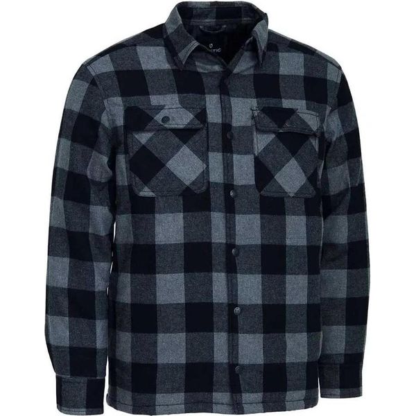 Kinetic Logo Camicia A Maniche Lunghe Grigio M Uomo Grigio M-image