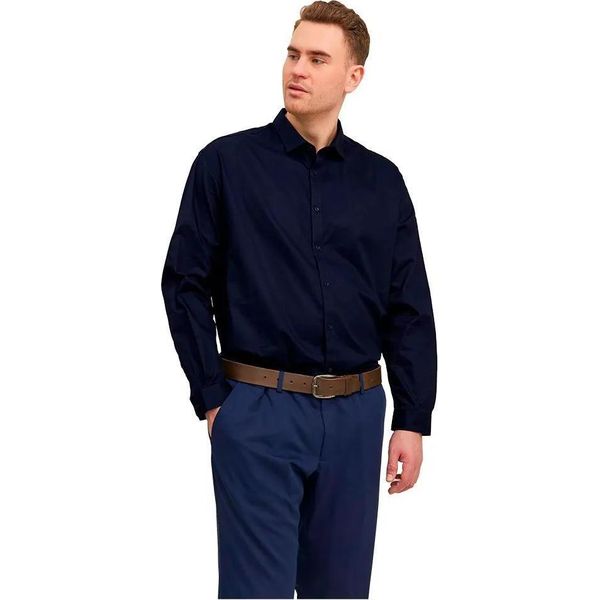 Jack & Jones Blacardiff Camicia A Maniche Lunghe Plus Size Blu 6XL Uomo Blu 6XL-image