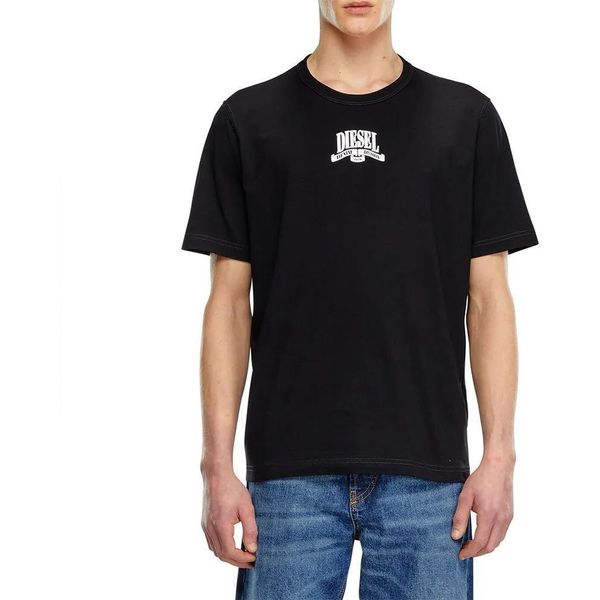Diesel T Adjust K10 - Maglietta A Maniche Corte Nero L Uomo Nero L-image