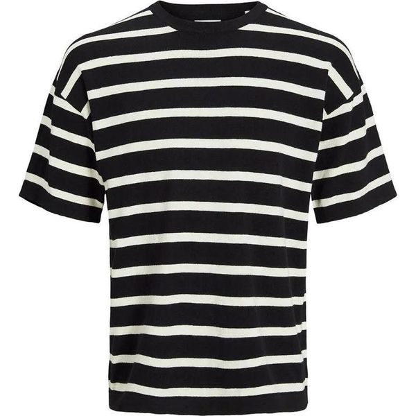 Jack & Jones Emil Maglietta A Maniche Corte In Maglia Nera S Uomo Nero S-image