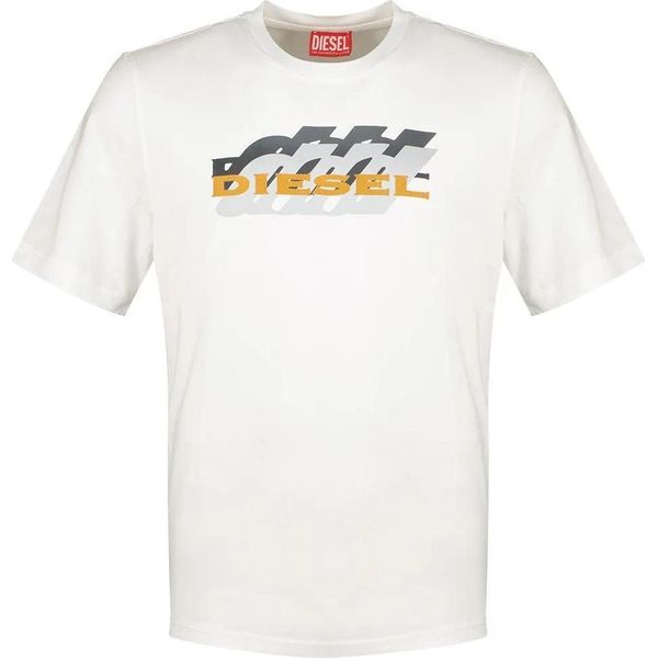 Diesel T Adjust K5 - Maglietta A Maniche Corte Bianco S Uomo Bianco S-image