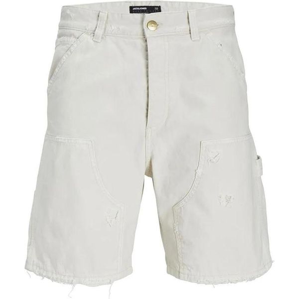 Jack & Jones Tony Painter Wi 055 Jeans Corti Beige S Uomo Beige S-image