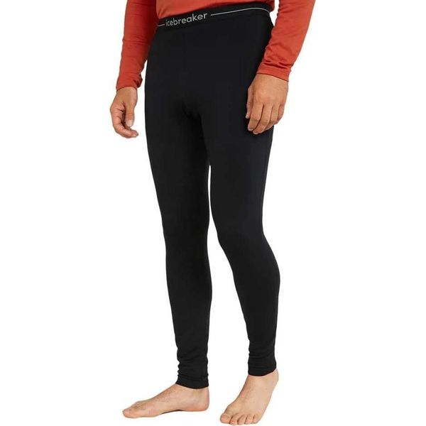 Icebreaker Merino Core Heavyweight Leggings Nero S Uomo Nero S-image