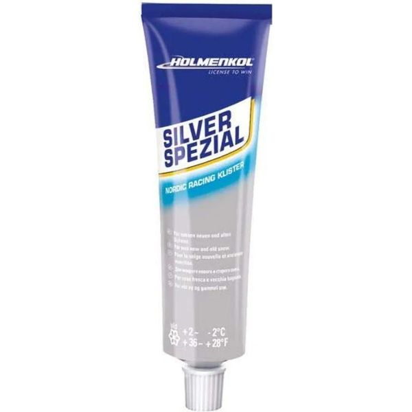 Holmenkol Klister Argento Speciale 2ºC/-2ºC 60Ml Cera Trasparente Trasparente Taglia Unica-image