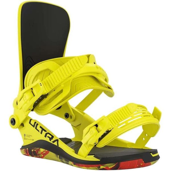 Union Binding Ultra Attacchi Da Snowboard Giallo M Uomo,Donna Giallo M-image