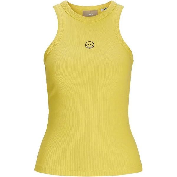 Jack & Jones Forest Str Jjxx Maglietta Senza Maniche Yellow S Donna Yellow S-image