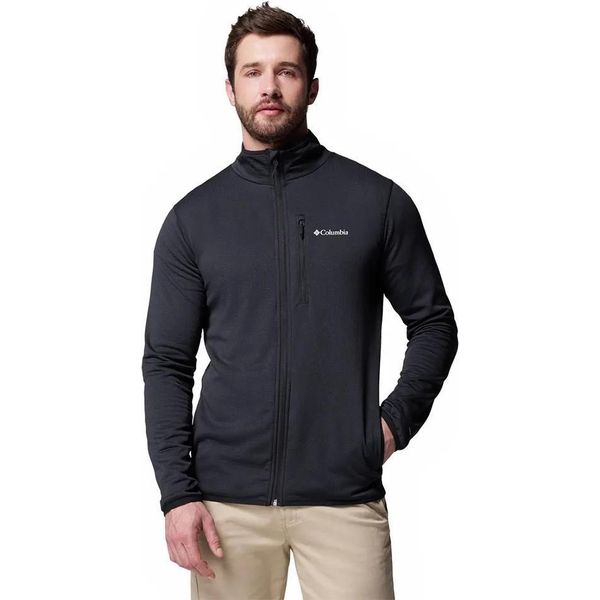 Columbia Essential Hike™ Grid Pile Full Zip Nero Xl Uomo Nero Xl-image