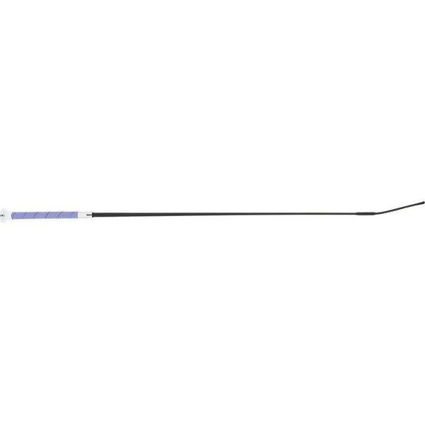 Whip&Go Soft Picot Dressage Crop Blu 110 Cm Blu 110 Cm-image
