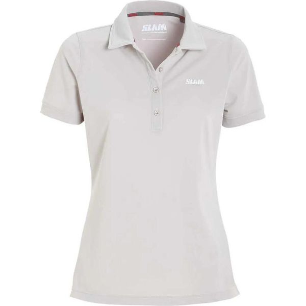 Slam Active Tech Pique Polo Manica Corta Grigio M Donna Grigio M-image