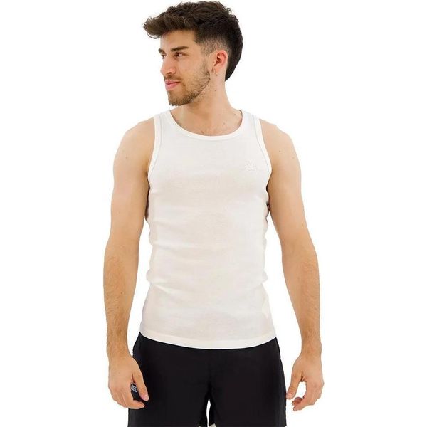 Kappa Carsenac Maglietta Senza Maniche Bianco M Uomo Bianco M-image