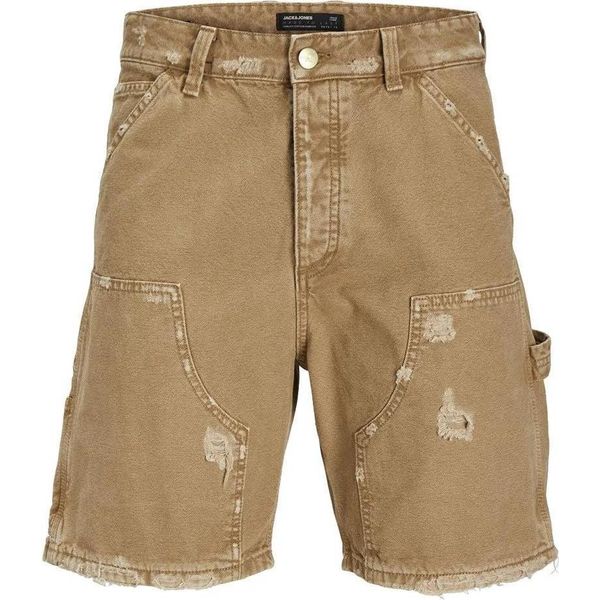 Jack & Jones Tony Painter Wi 055 Jeans Corti Marrone Xl Uomo-image