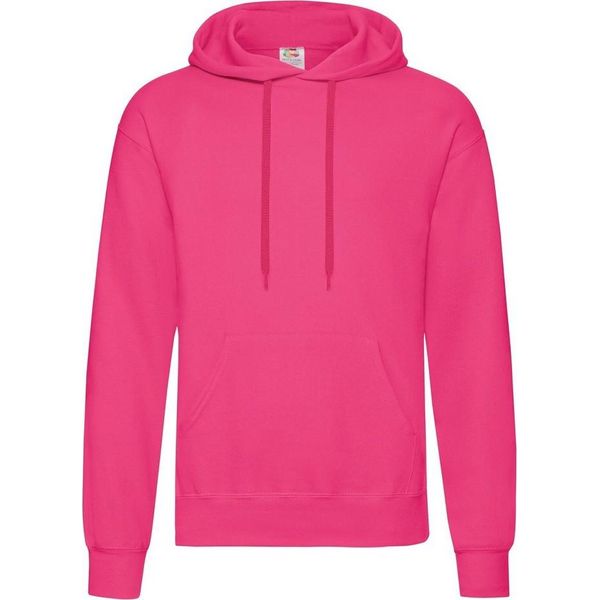 Felpa Con Cappuccio / Felpa Con Cappuccio / Maglione Con Cappuccio Da Uomo Fruit Of The Loom BC366 (Xl) (Fucsia)-image