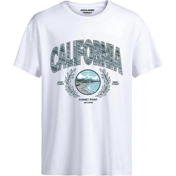 Jack & Jones Dessert - Maglietta A Maniche Corte Bianco S Uomo Bianco S-image