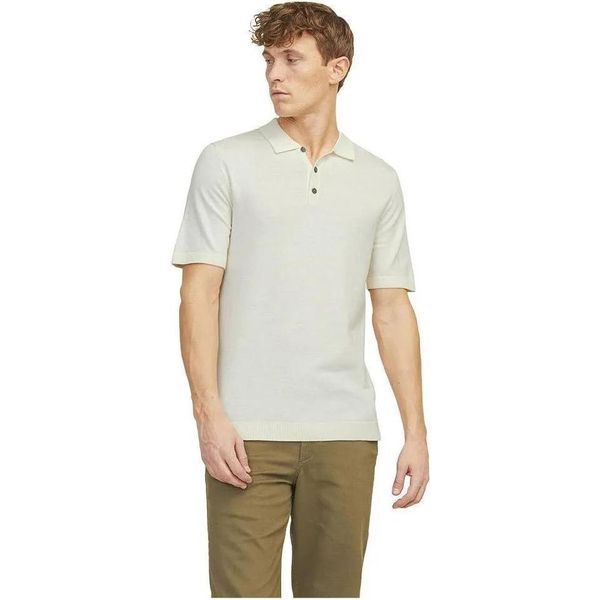 Jack & Jones Emil Polo A Manica Corta Beige L Uomo Beige L-image