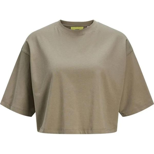 Jack & Jones Andrea Loose Jjxx Kurzarm T-Shirt Beige L Damen Beige L-image