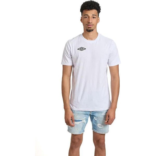 Umbro Wardrobe Elba Maglietta A Maniche Corte Bianco M Uomo Bianco M-image