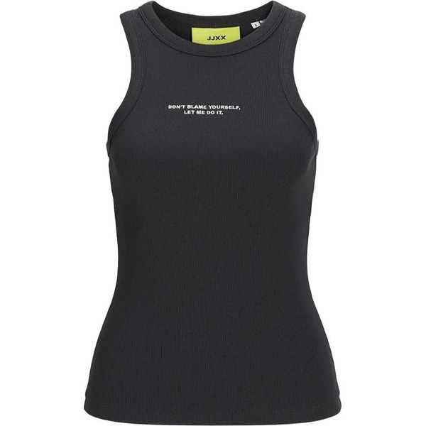 Jack & Jones Forest Str Jjxx Maglietta Senza Maniche Nero L Donna Nero L-image