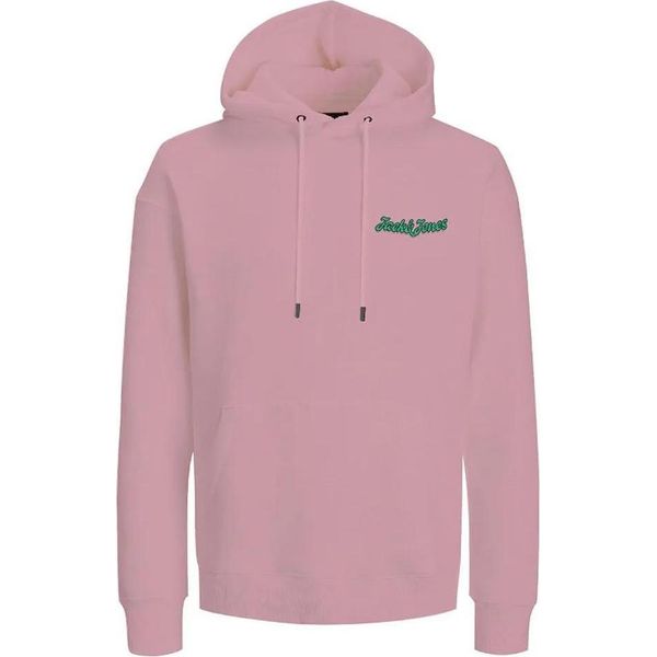 Jack & Jones Poppin Felpa Con Cappuccio Rosa M Uomo Rosa M-image