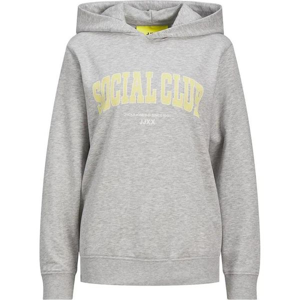 Jack & Jones Amelia Rlx Jjxx Felpa Con Cappuccio Grigio Xs Donna Grigio Xs-image