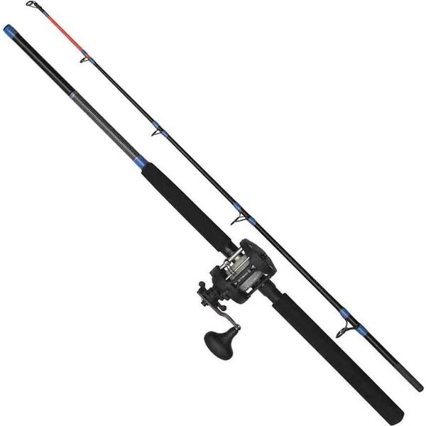 Kinetic Boat Cc Trolling Combination Nero 1,83 M / 100-400 G Nero 1,83 M-image