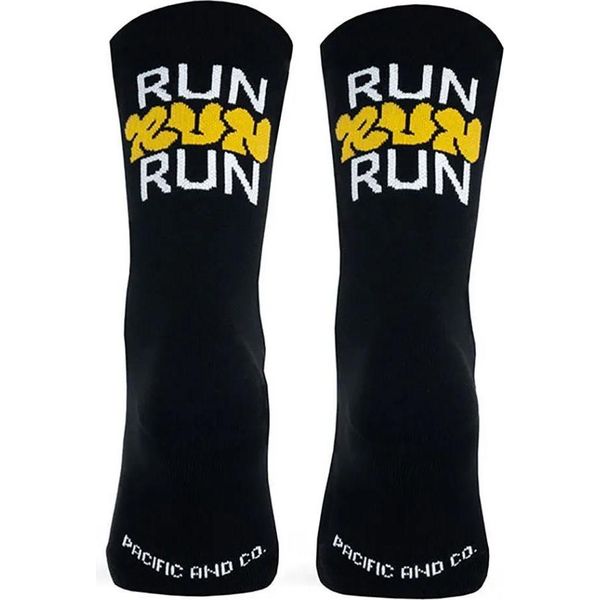 Pacific Socks Run Run Short Socks Nero Eu 37-41 Uomo, Donna Nero Eu 37-41-image