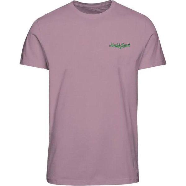 Jack & Jones Poppin - Maglietta A Maniche Corte Rosa L Uomo Rosa L-image