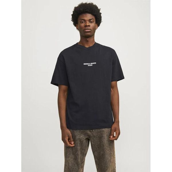 Jack & Jones Noto Graphic Maglietta A Maniche Corte Blu L Uomo Blu L-image
