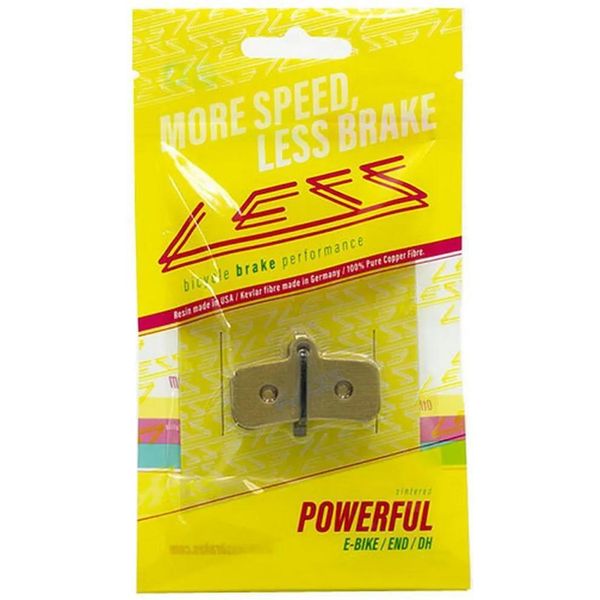 Pastiglie Freno Sinterizzate Meno Potenti Shimano Saint/Zee/Xt/Xtr/Trp Quadiem/Sl/Slate Oro Oro Taglia Unica-image