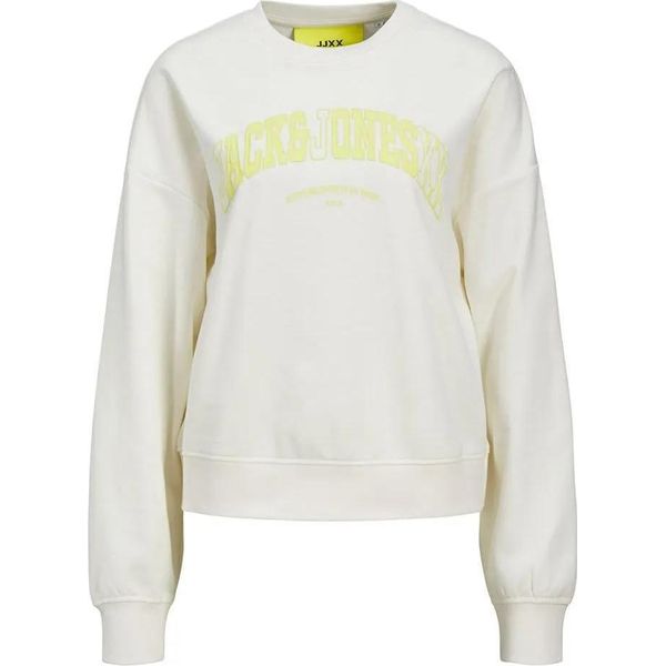 Jack & Jones Ava Rlx Ls Jjxx Felpa Bianco Xs Donna Bianco Xs-image