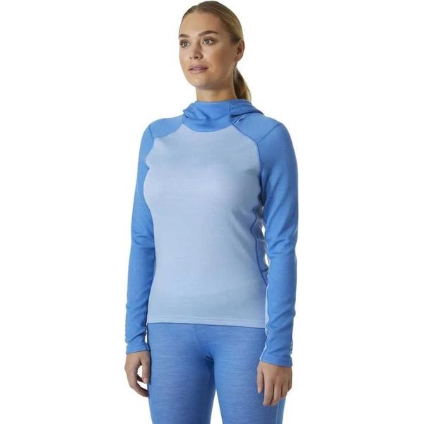 Helly Hansen Lifa Merino Midweight Kapuzenpullover Blau Xs Damen Blau Xs-image