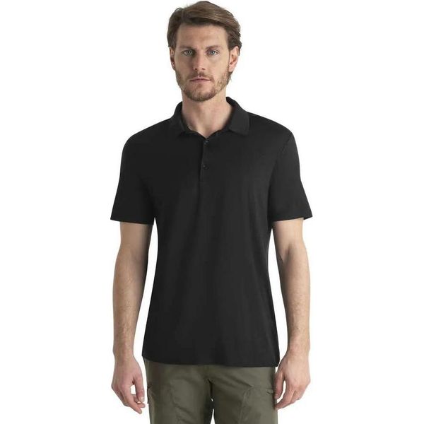 Icebreaker Merino 150 Tech Lite Iii Polo A Maniche Corte Nero S Uomo Nero S-image