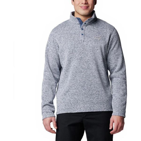 Columbia Alto Pass™ Snap Fleece Half Zip Grigio M Uomo Grigio M-image