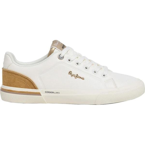 Pepe Jeans Kenton Campus Scarpe Sportive Bianco Eu 39 Donna Bianco Eu 39-image
