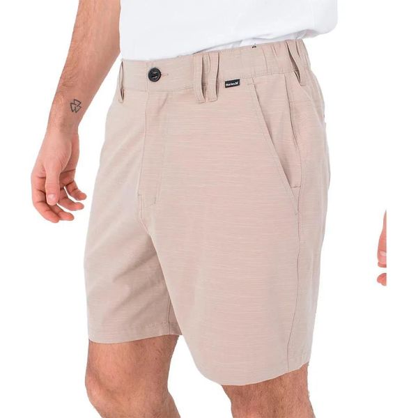 Hurley Phantom Slub 3/4 Waistband 18'' Pantaloncini Da Bagno Beige 31 Uomo Beige 31-image