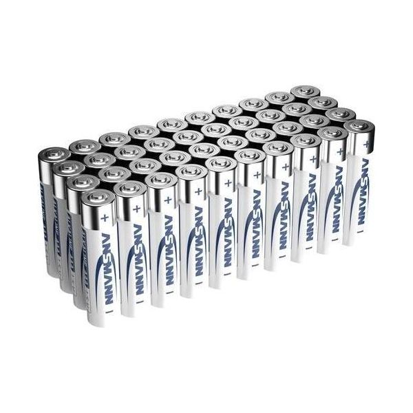 Ansmann Batterie Aaa Alcaline LR03 - (40 Pezzi) Il Design Può Variare-image