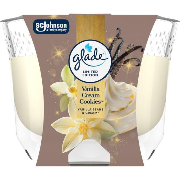 Candela Profumata Vanilla Cream Cookies 204 G-image