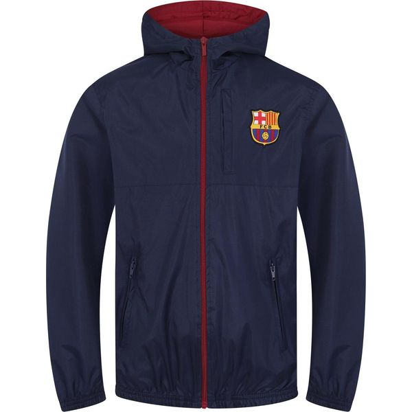 Fc Barcelona - Giacca A Vento Da Bambino GF257 (134) (Blu Scuro)-image