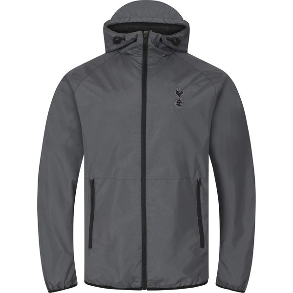 Tottenham Hotspur Fc - Giacca A Vento Da Uomo, Con Scudo GF259 (Xl) (Grigio)-image