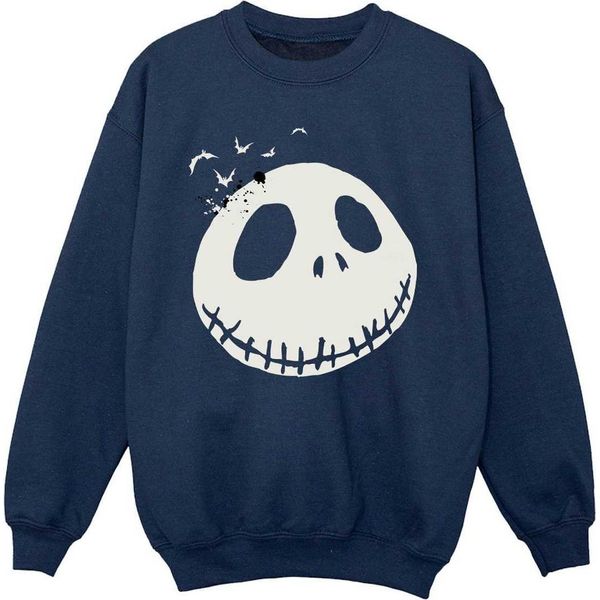 The Nightmare Before Christmas - Felpa Per Bambina BI56513 (104) (Blu Scuro)-image