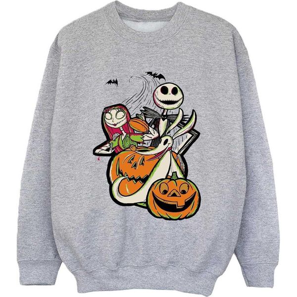 The Nightmare Before Christmas - Felpa Per Ragazzi BI56502 (116) (Grau)-image