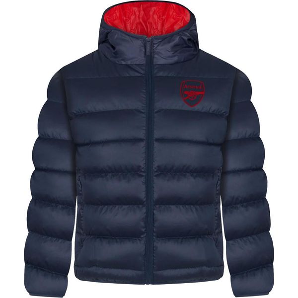 Arsenal Fc - Giacca Da Ragazzo, Trapuntata GF330 (152-158) (Blu Scuro)-image
