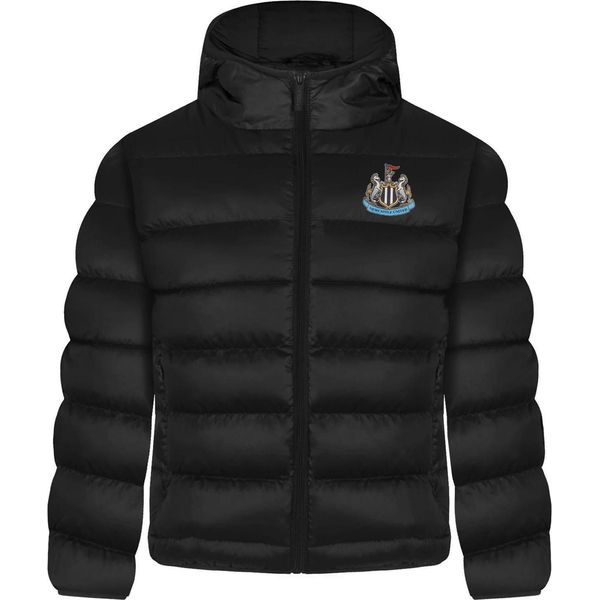 Newcastle United Fc - Giacca Da Ragazzo, Trapuntata GF311 (110) (Nero)-image