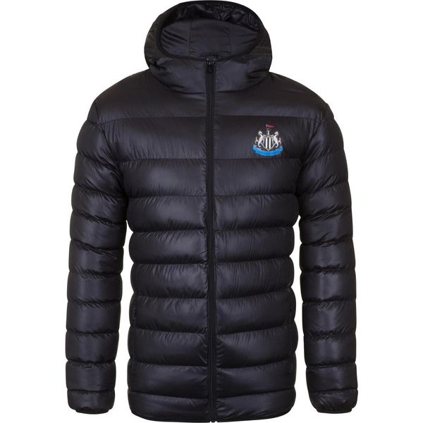 Newcastle United Fc - Giacca Da Uomo, Trapuntata GF341 (Xl) (Nero)-image