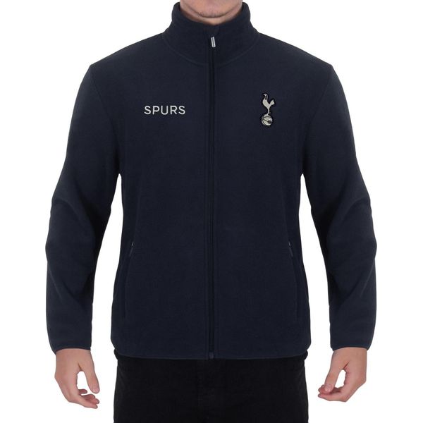 Tottenham Hotspur Fc - Giacca In Pile Da Uomo GF254 (Xl) (Navy)-image