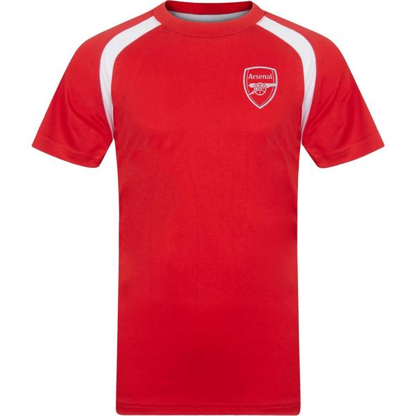 Arsenal Fc - Maglietta Da Ragazzo, Poliestere GF388 (134) (Rosso)-image