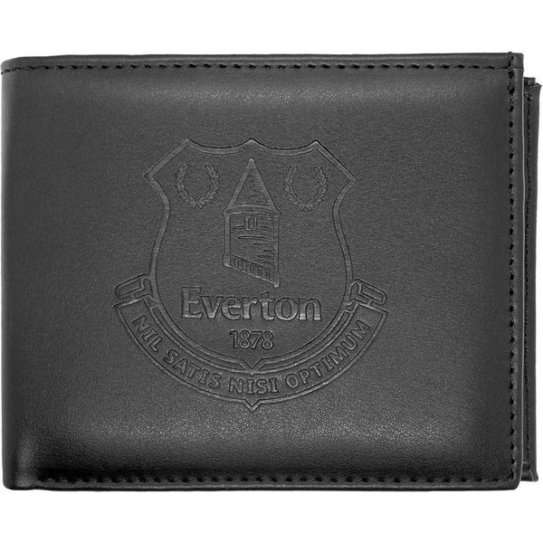 Everton Fc - Portafoglio, Plastica, Stemma, Calcio GF146 (Taglia Unica) (Nero)-image
