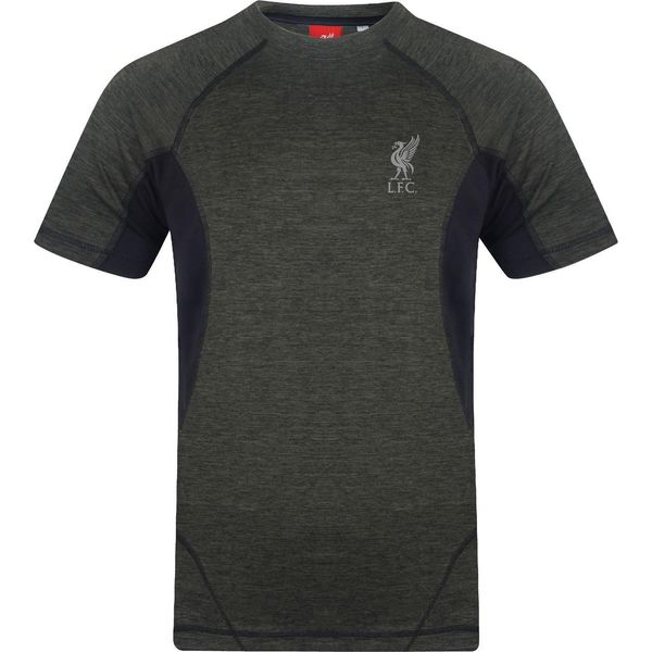 Liverpool Fc - Maglietta Da Ragazzo, Poliestere GF443 (110) (Verde Screziato)-image