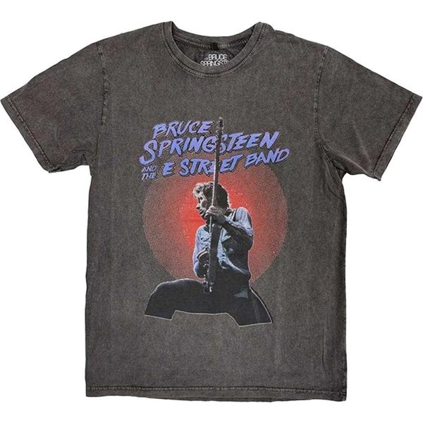 Bruce Springsteen - Maglietta Uomo/Donna Unisex RO14961 (M) (Antracite)-image