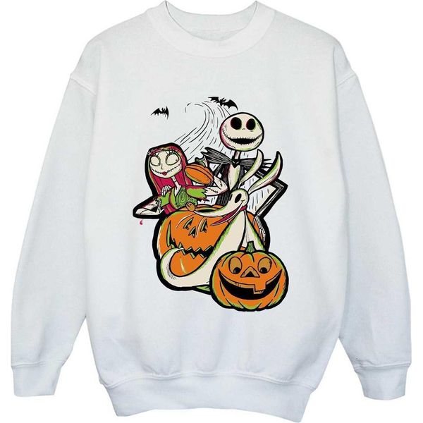 The Nightmare Before Christmas - Felpa Per Ragazzi BI56502 (104) (Bianco)-image