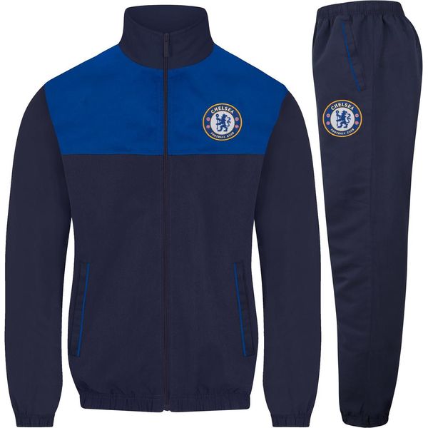 Chelsea Fc - Tuta Da Ginnastica Da Uomo GF964 (S) (Blu Scuro)-image